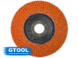 фото Круг лепестковый торцевой GTOOL TOP PLUS, прямой,зерно Р60