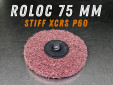 фото Шлифовальный круг GTOOL Stiff Roloc, d75мм, зерно Ex. Coarse (Р60)